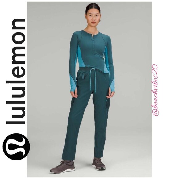 LULULEMON ATHLETICA Cargo High-Rise Lined Hiking Pant *Lined 2 NWT LL-240 - Picture 1 of 6